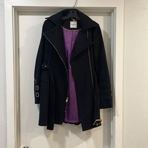 Bebe Coat in Black - Small Petite